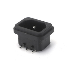 品字型插座 大量库存专业生产 AC电源插座 DE-14-9P-6FS5