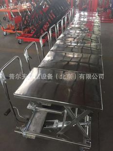 Manufacturers 304 stainless steel electric hydraulic platform lift mobile loading and unloading trolley mold car Beijing