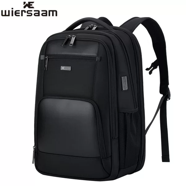 New High-end Business Backpack Trendy Men's Waterproof Backpack Men's Large Capacity Multi-functional Travel Computer Bag