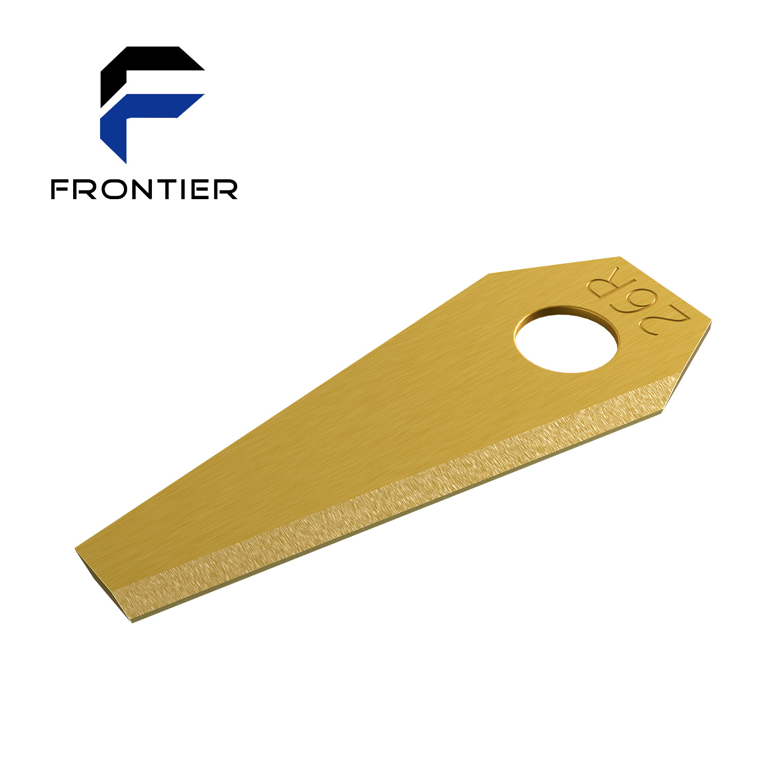 割草机刀片适用于BOSCH菱形不锈钢折弯刀片园林割草机器人使用