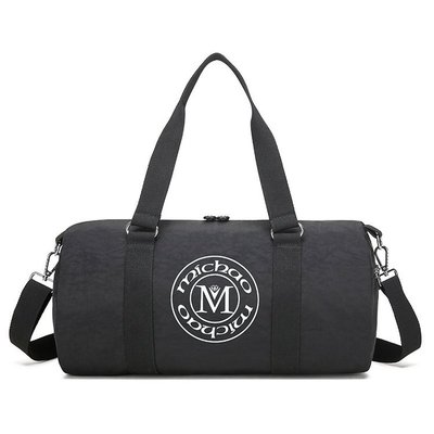 2022新款休闲大容量运动健身包韩版单肩手提行李袋简约出差旅行包