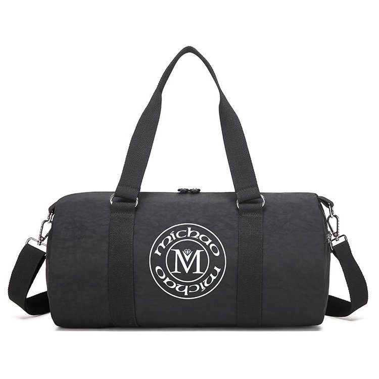 2022新款休闲大容量运动健身包韩版单肩手提行李袋简约出差旅行包