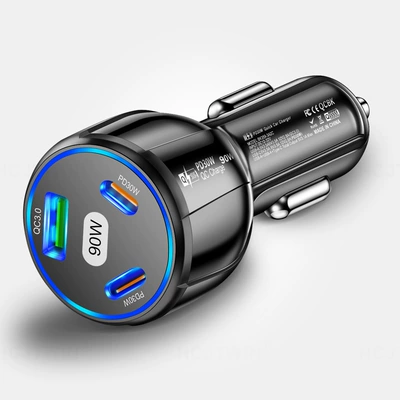 Mobil şarj cihazları, Three-in-one dual-line car charger