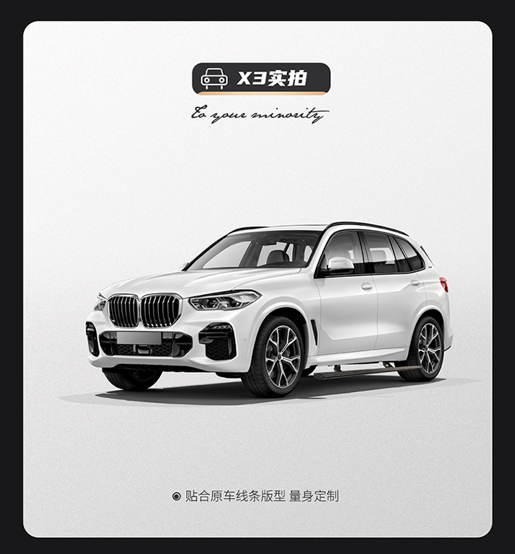 18-23 BMW x3 cushion breathable perforated summer suede seat cover BMW ix3 for four seasons seat cover