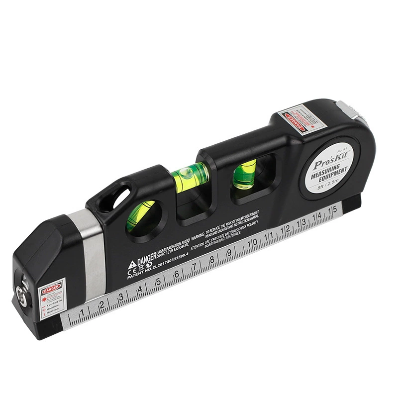 Многофункциональный лазерный горизонтальный нивелир Taiwain Baogong PD-161 Horizer Horizeable Rub Tape Term Tip Four-in-one