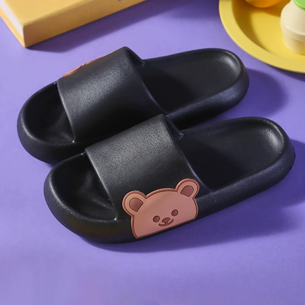 Black, with little bears