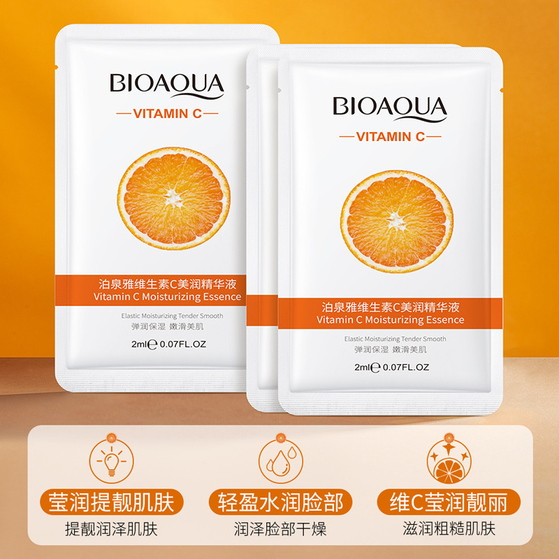 Sérum Facial de Vitamina C Hidratante y Humectante para Rostro