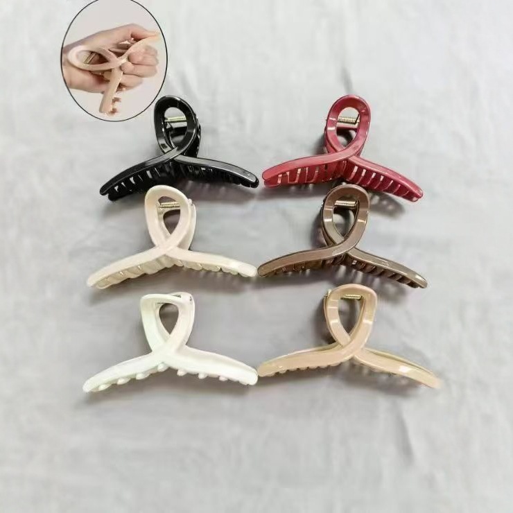 Nuevo cross-border clip de pescado suave clip de cabello de correa grande clip de quilla clip de cabello al por mayor