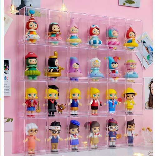 Factory Direct Sale Single/6-Grid/12-Grid Wall-Mounted Blind Box Storage Box Bubble Figure Display Stand