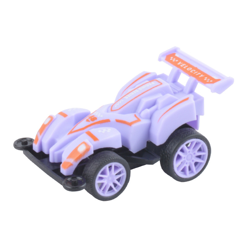 Juguetes de coches para niños retroceso coche de carreras niños mini coche de dibujos animados jardín de infantes pequeños regalos empujar al por mayor