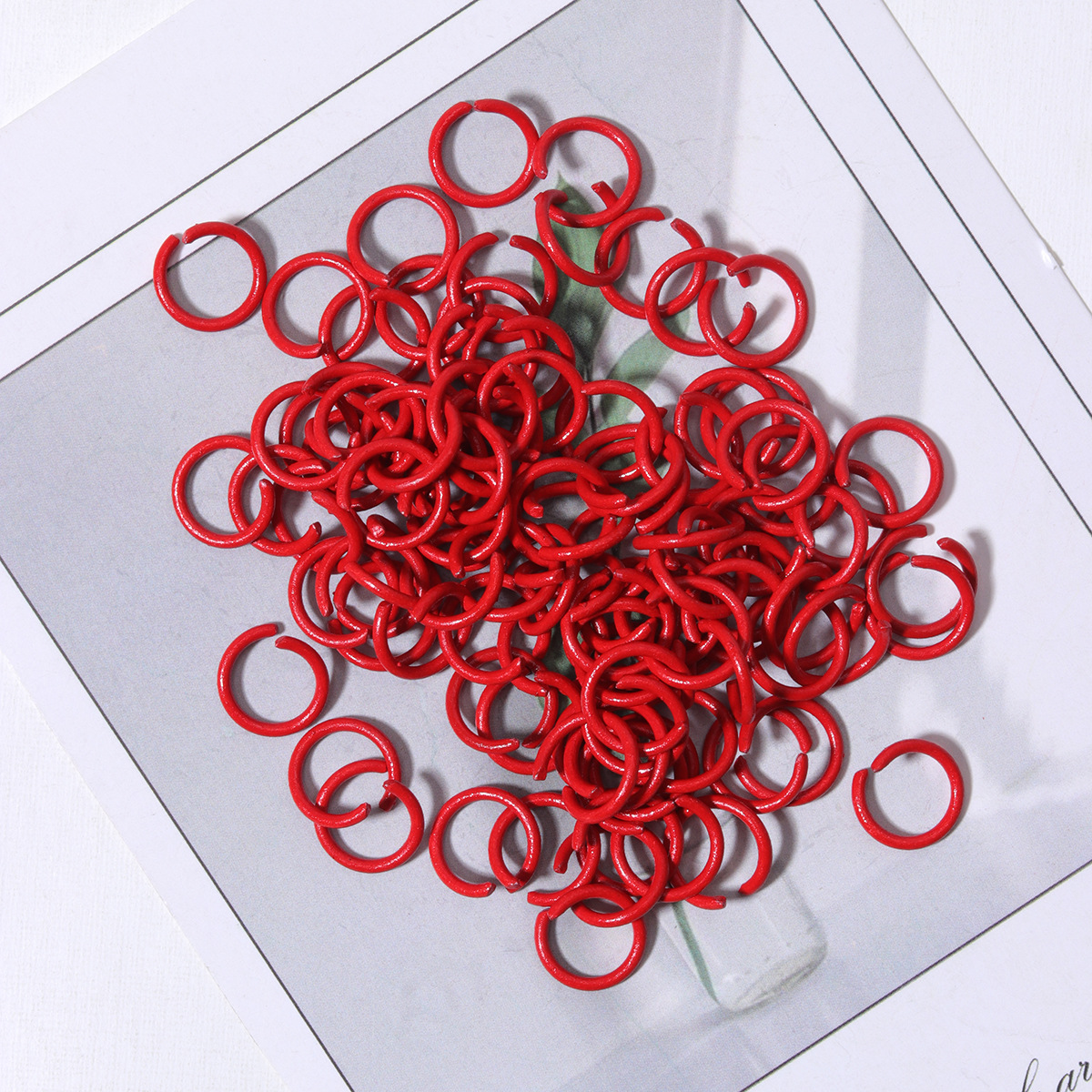 3#Red/open ring