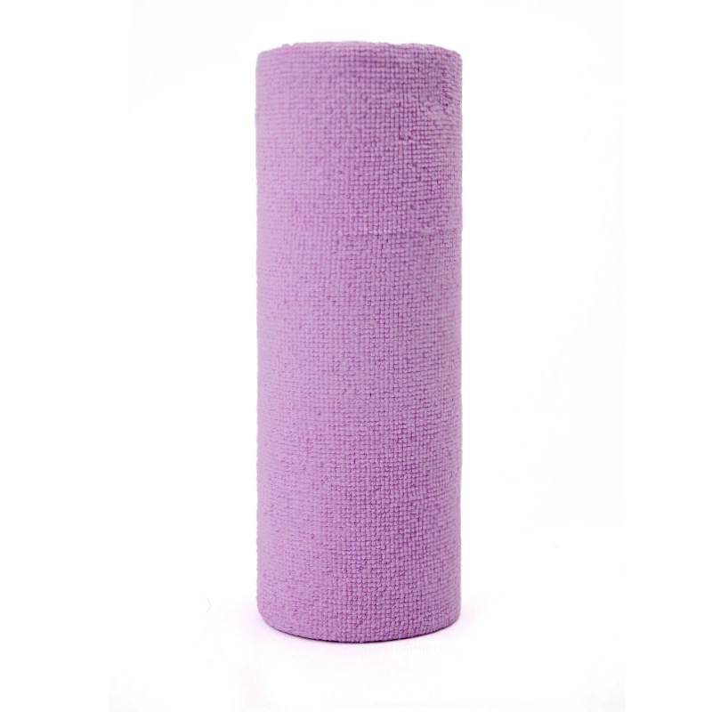 Microfiber Cleaning Cloth Roll, Multi-Color 25×25 cm, 20 Sheets per Roll, Absorbent
