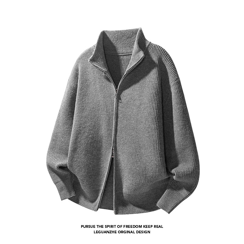 已下单50W件重磅成衣1000g开衫毛衣品牌品质M-3X JM25714-特P49|undefined