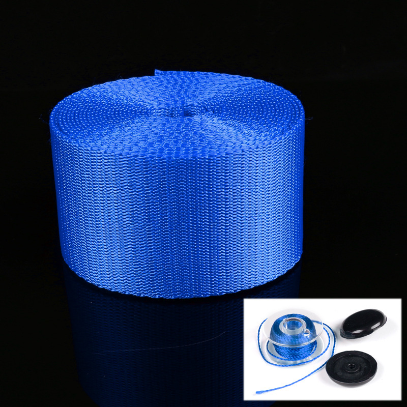Safety thread european standard sapphire blue