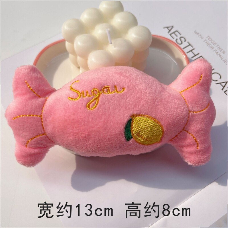 ✅ ぬいぐるみ犬用フレンチブルドッグ耐噛みボールロープ音出しおもちゃフルーツ漫画動物猫ペット用|undefined