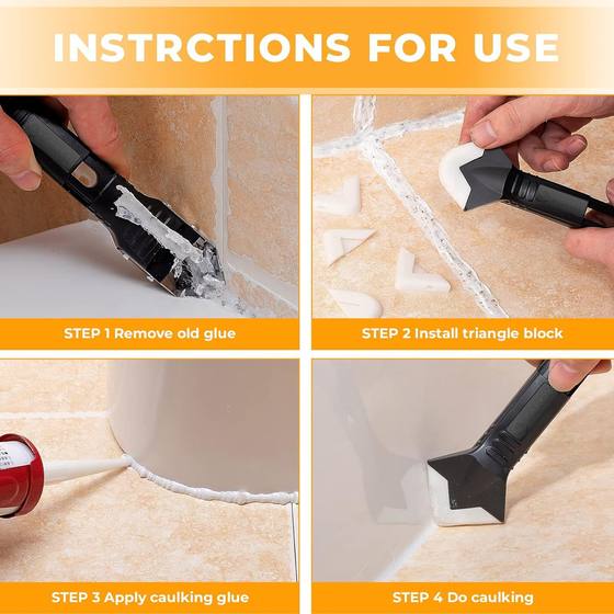 Glue scraping multifunctional three-in-one silicone shovel silicone device angle beauty sewing glue removal knife yin angle glue scraping knife manufacturers wholesale