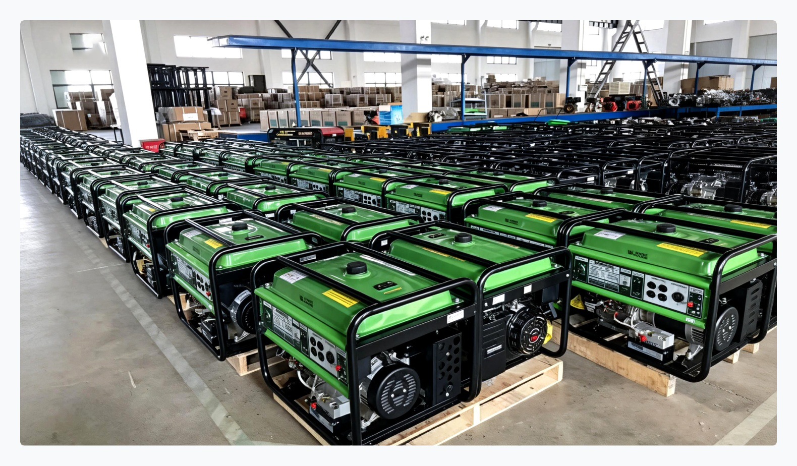 2-kilowatt variable-frequency gasoline generator, small portable 220V household outdoor electric generator for RVs, stalls, and emergency use