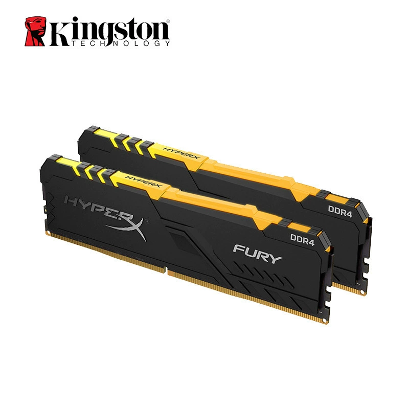 Модуль памяти (Kingston) с RGB, одиночный — 8/16/32 ГБ, 3200/5200 МГц