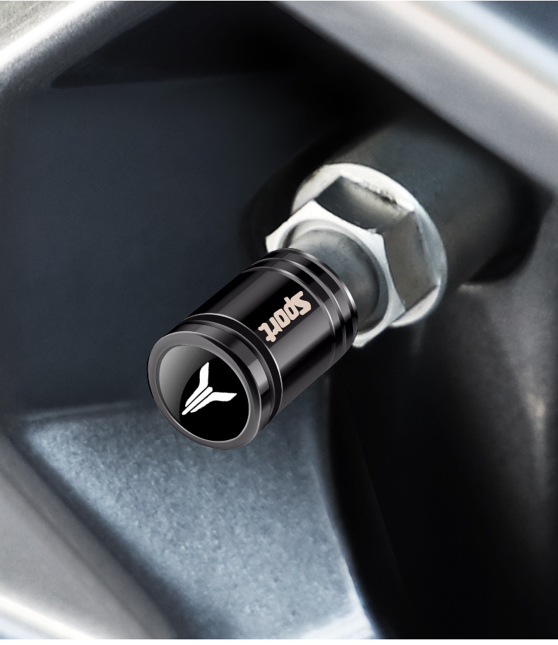 Suitable for Lando Dreamer FREE chasing light tire valve cap anti-theft valve core cover metal dust cover