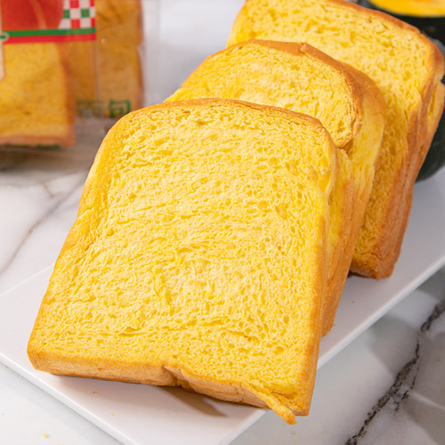 【Dropshipping】Ranli Handmade Light Food Pumpkin Bread Whole Grain Meal Soft Bread Local Source Supply