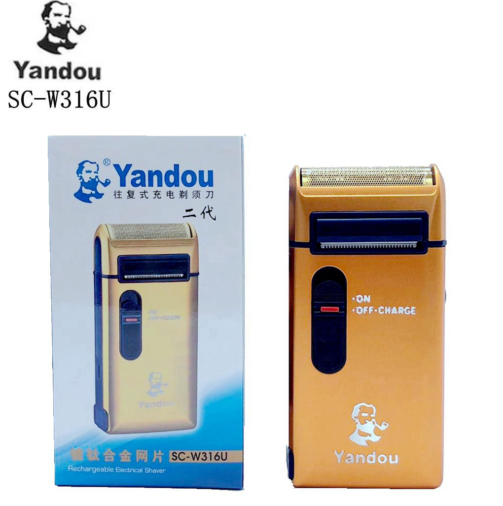 Трубная многофункциональная электробритва, аккумуляторная бритва, поршневой портативный мужской вращающийся нож с одной головкой