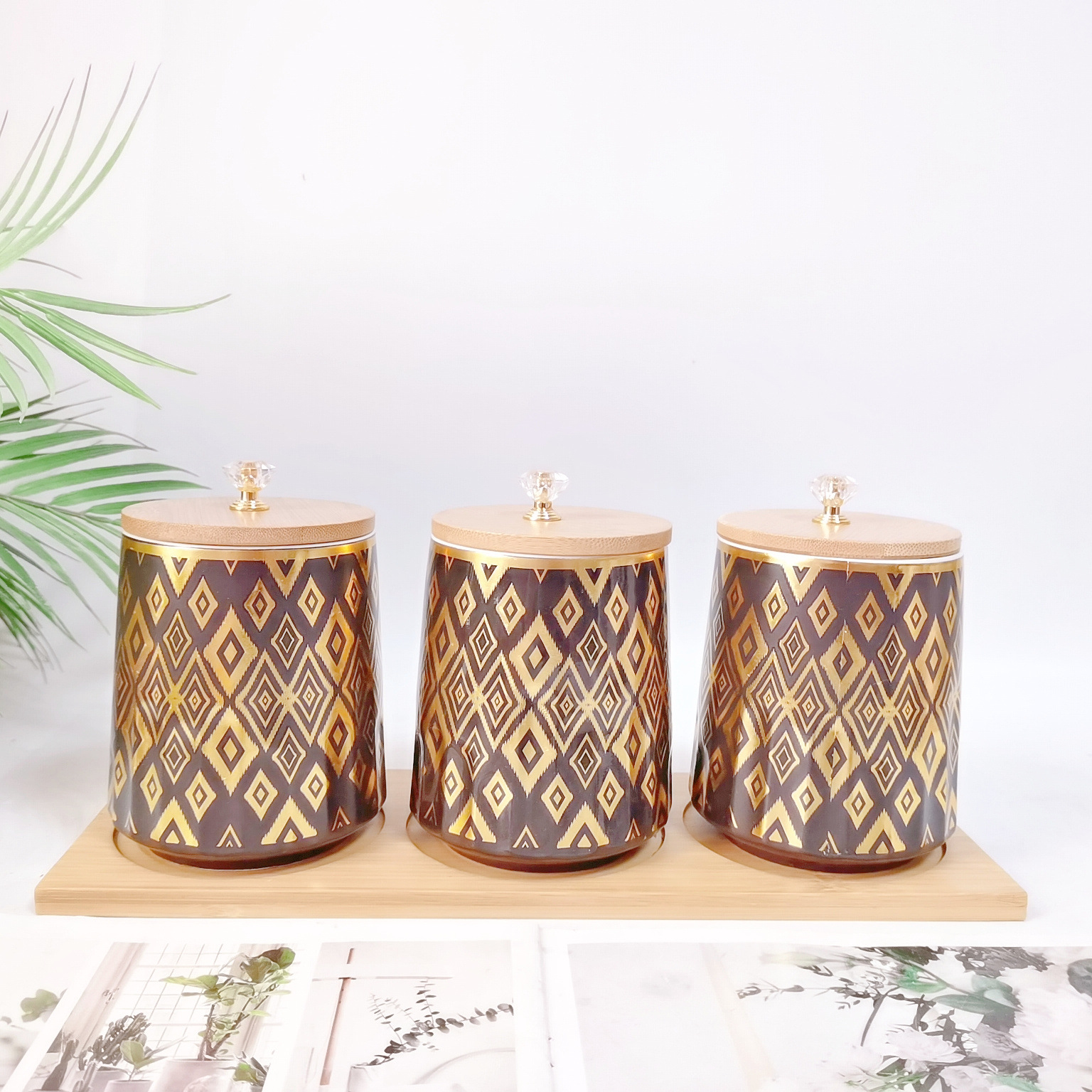 Tanques de condimentos de exportación de Oriente Medio, tanques sellados de cerámica para dedos, tanques de almacenamiento y almacenamiento de granos diversos, tanques de azúcar de café, tanques de almacenamiento de alimentos