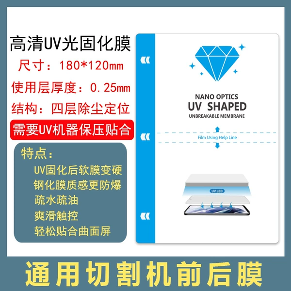 0.25 high definition UV light solid film