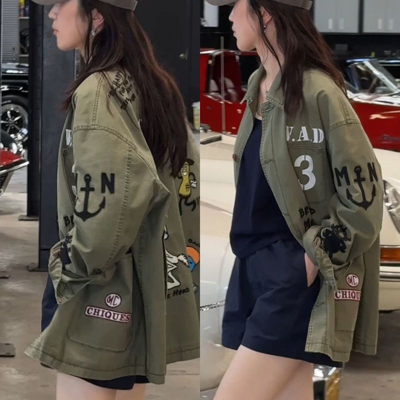 美式水手衬衫夹克秋季上新男士潮流复古时尚休闲百搭外套小众高级|undefined