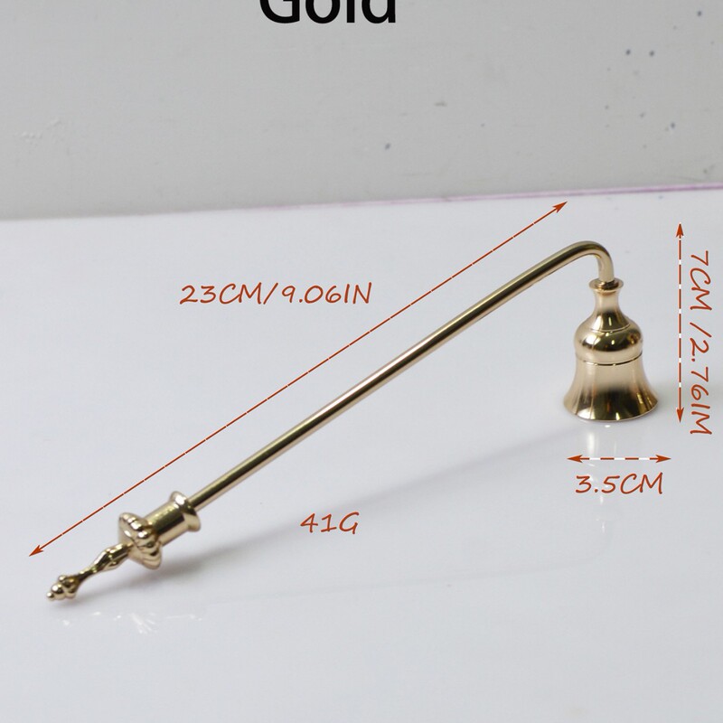 多色香薫ろうそくツールメッキ金属滅菌器ハンドル付きろうそく消火蓋クロスボーダー卸売り|undefined