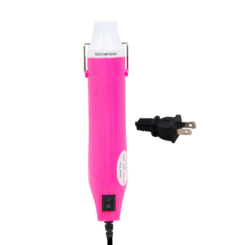 Pistola de aire caliente 220V estándar nacional 110V estándar americano 300W cerámica suave Tubo termorretráctil película calor encogible herramienta de calefacción pistola caliente