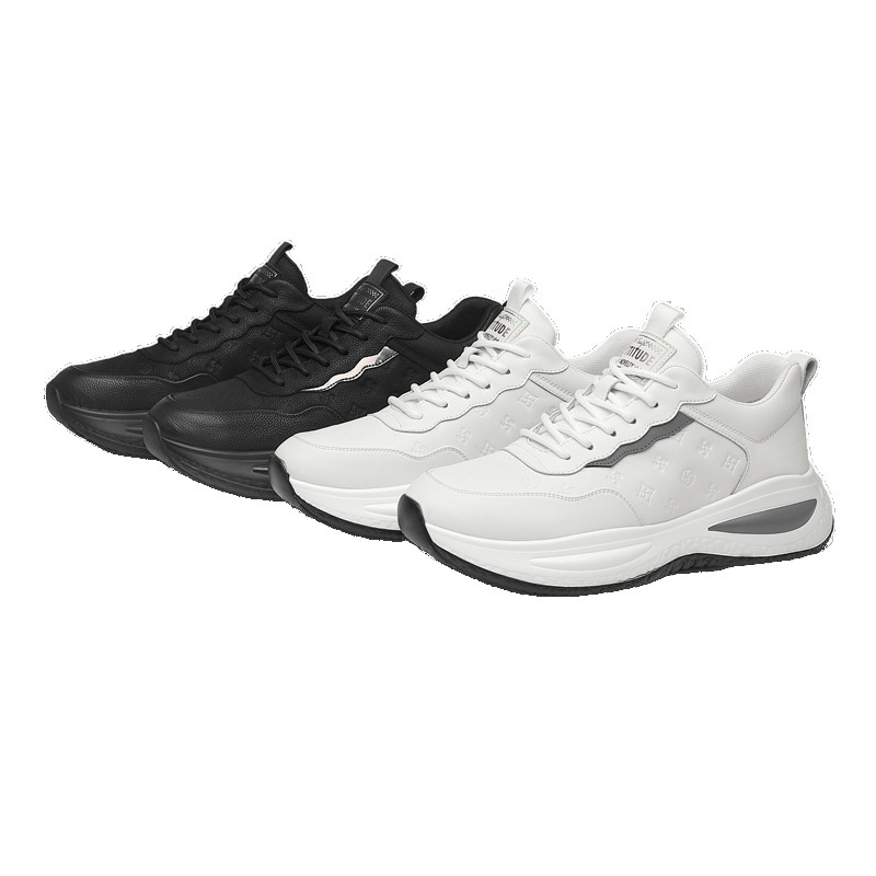 Fábrica directa primavera y verano nuevo estilo coreano de moda zapatos de cuero variados para hombres zapatos de moda transpirables al por mayor