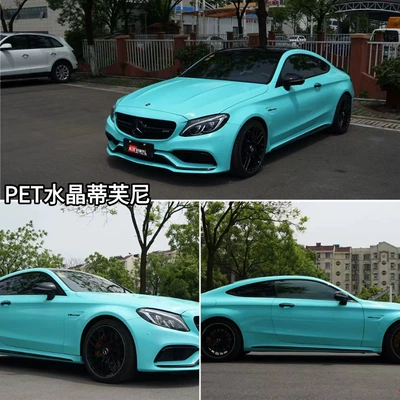 Leaves No Residue on the Car Body Auto Color Change Film - pet-crystal-tiffany-152m-x-165m