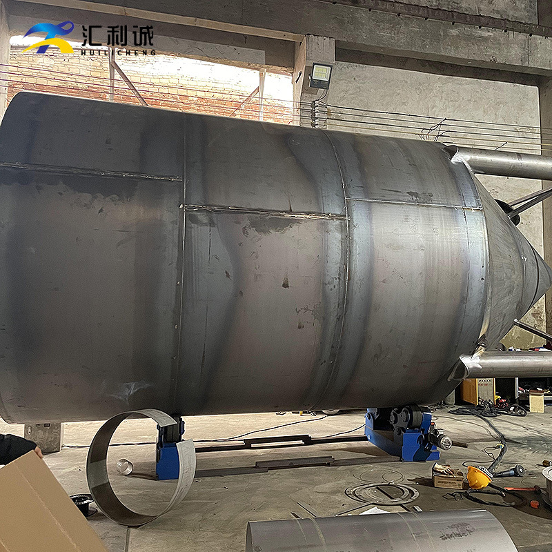锥形碳钢PP颗粒原料罐立式粮食粉末不锈钢料仓大型筒仓储罐加工