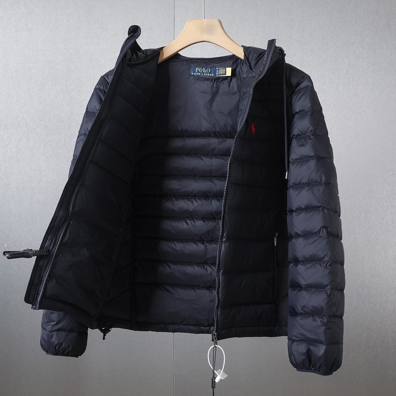 跨境 RL拉夫经典轻薄款羽绒连帽羽绒服RL17500|undefined
