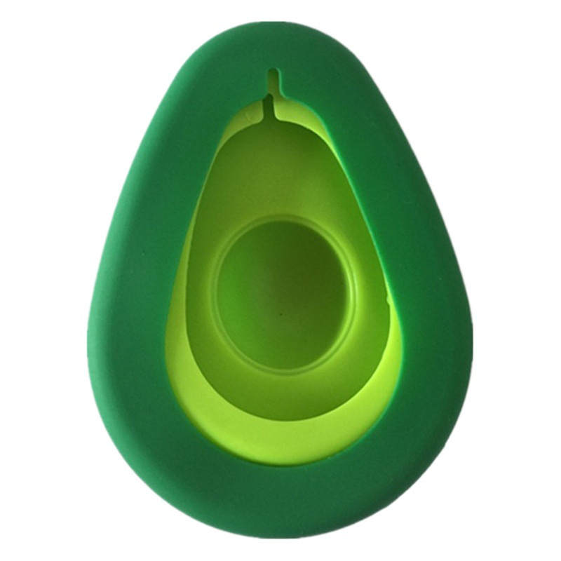 Cubierta de mantenimiento de frutas y verduras de silicona transfronteriza cubierta de mantenimiento fresco de aguacate cubierta de mantenimiento fresco de silicona de grado alimenticio de dos piezas