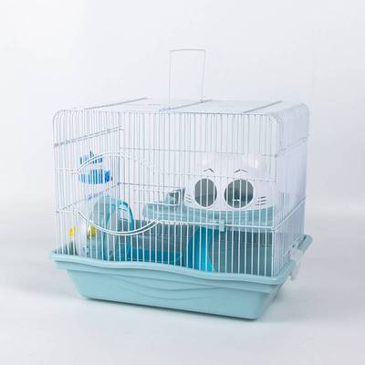 Dayang cat head hamster cage plus large running wheel hamster cage bear cub cage rat nest hamster house large cage double layer cage