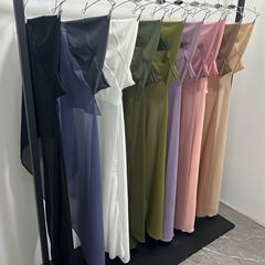 新しいアマゾンの高品質のシフォンの全巻きのスカーフのスカーフの単色の女性の屋外の現物の卸売りw 36