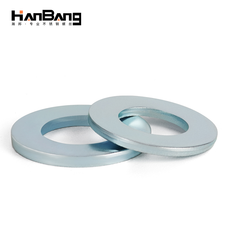 垫片金属圆形平垫片铁加大加厚镀锌平垫圈m3m4m5m6m8大边圆特大