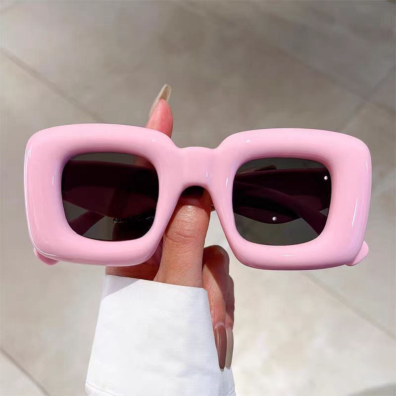 Gafas de Sol Cuadradas de Plástico con Protección UV400 para Fiestas
