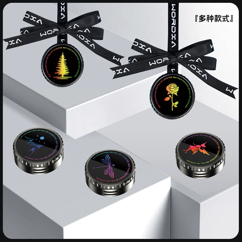 Лазерная маркировка автомобиля парфюмерные подвески в автомобиле высокого класса ароматерапия долговечна и легкая ароматная 2024 новый премиальный металлический автомобиль