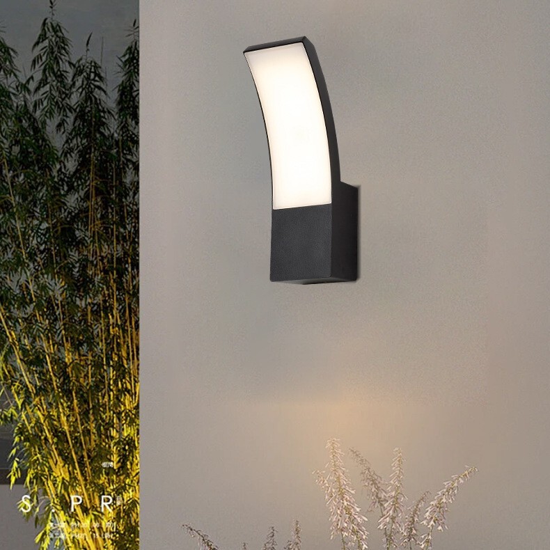 Outdoor Waterproof Wall Light Led Electric-Powered Landscape Light Fence Light Villa Courtyard Garden Factory Aluminum Waterproof