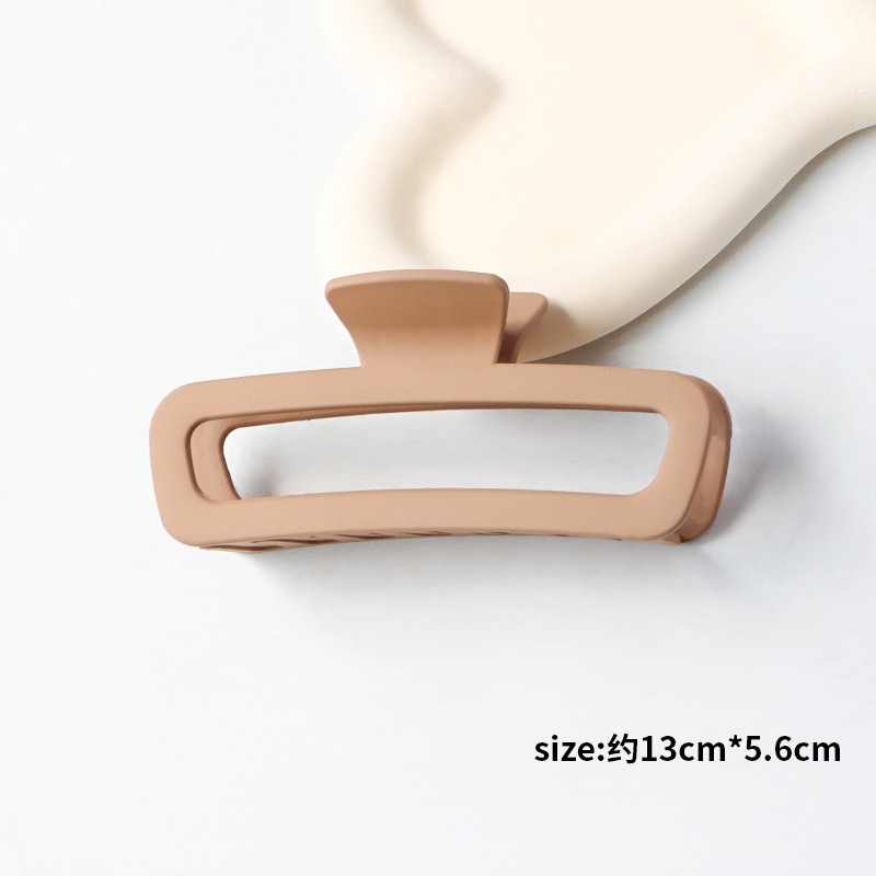 Corea del Sur elegante clip de pelo de las mujeres clip de helado tocado de alto grado horquilla de tiburón clip de pelo grande al por mayor