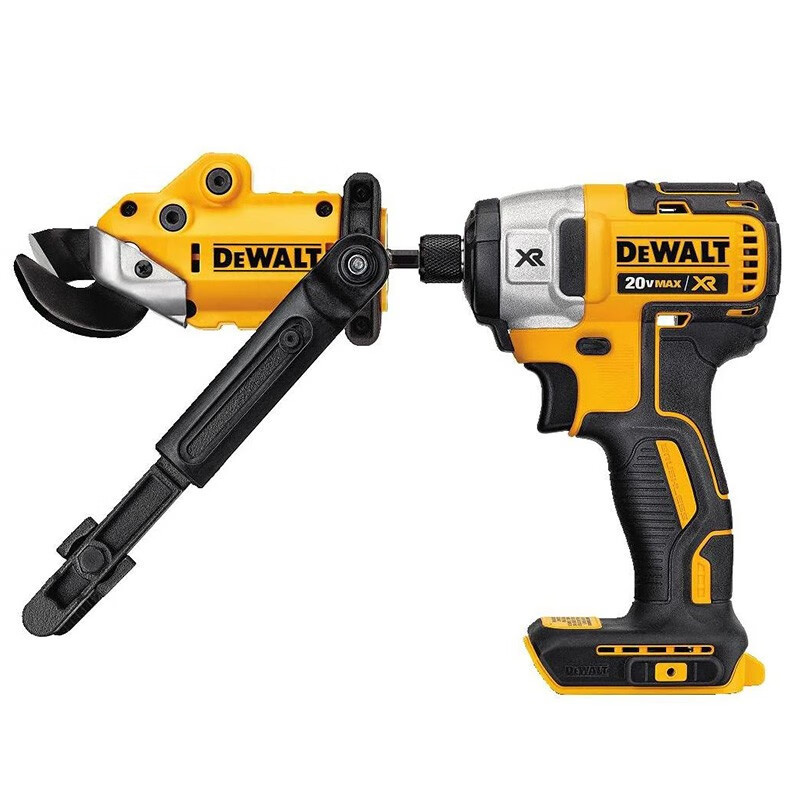 DEWALT DWASHRIR Impacto del lote de taladro eléctrico, tijeras eléctricas, tijeras de acero de color, tijeras de acero DCF8