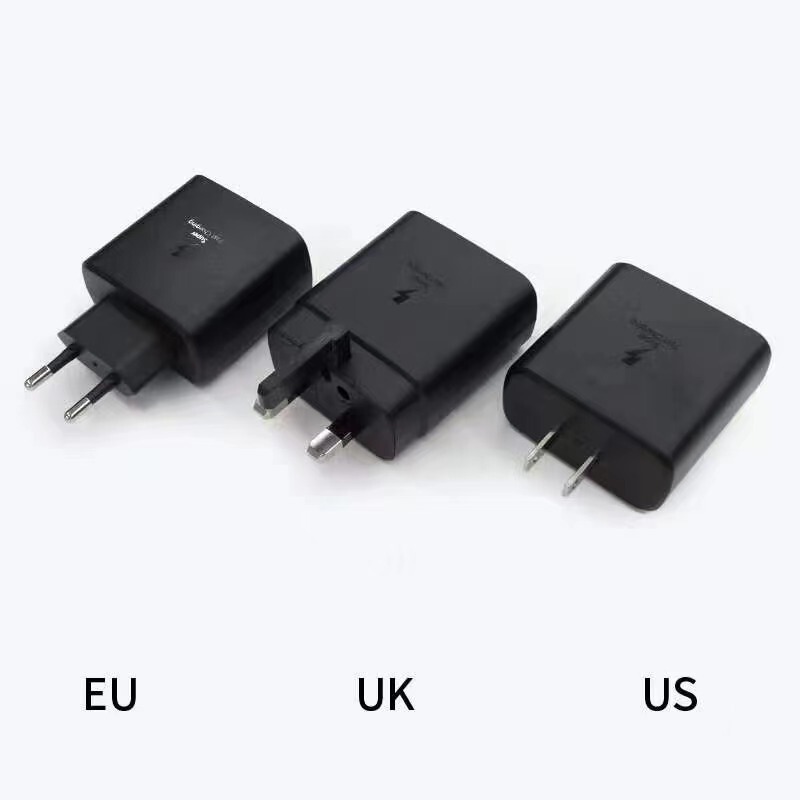 Suitable for Samsung S22 US Standard Mobile Phone Charger PD45W European Standard Super Fast Charge NOTE20 British Standard EP-TA845 Suitable for Samsung S22 US Standard Mobile Phone Charger PD45W European Standard Super Fast Charge NOTE20 British Standard EP-TA845