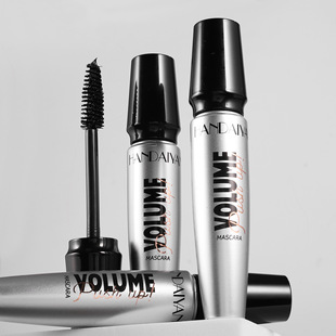 Cross-border handaiyan mascara waterproof non-blooming slender thick curling lasting styling makeup wholesale
