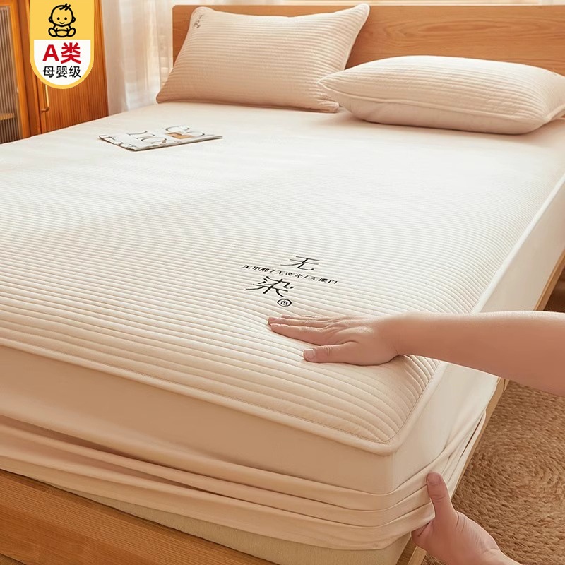 Una funda de cama acolchada de categoría individual 2025 nueva funda de cama gruesa funda protectora de colchón Simmons funda de cama funda de polvo