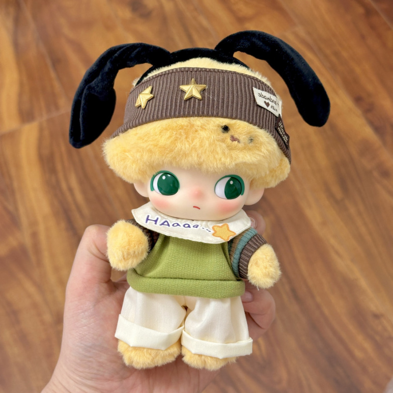 仅娃衣】DIMOO WORLD毛绒挂件衣服娃衣牛仔裤双拼背带裤套装着替|undefined