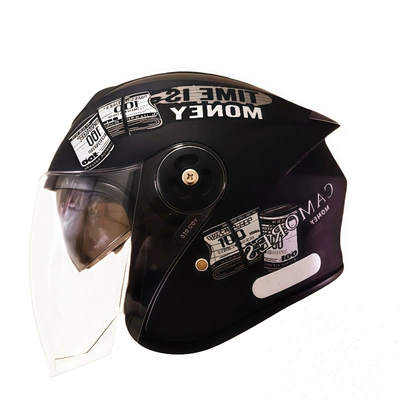 Bluetooth Helmet Electric Motorcycle Light Integrated Winter Warm High-Definition Removable Lining Sun Protection Riding Helmet (Motosiklet kaskı (dəbilqə)) - black-fortune-money-built-in-bluetooth-headset-with-integrated-lighting