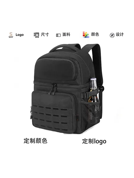 Cross-border tactical backpack, large capacity, waterproof, insulated, suitable for outdoor activities, hiking, and as a tool storage bag for hairdressers