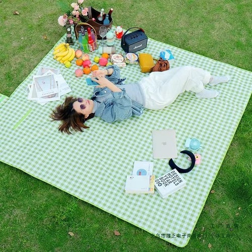 Picnic mat, moisture-proof pad, outdoor camping mat, picnic blanket, waterproof, thick, outdoor camping pad